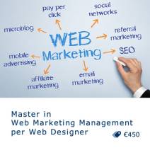 Master in Web Marketing Management per Web Designer