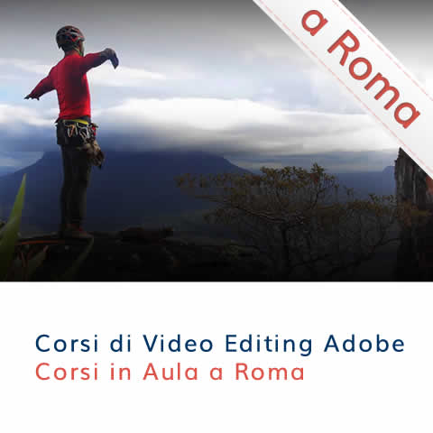 Corsi Video Editing in aula a Roma