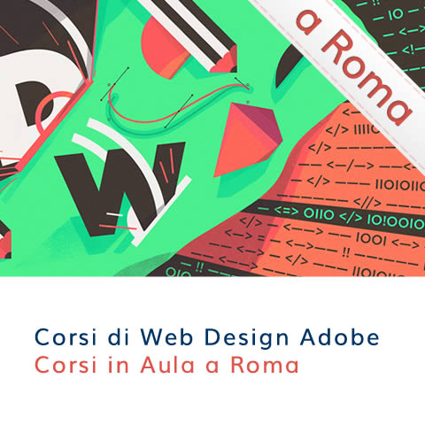 Corsi Web Design in aula a Roma