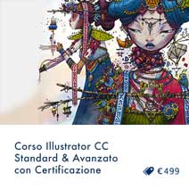 Corso Illustrator standard e avanzato con certificazione