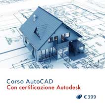 Corso Autocad con  certificazione Autodesk