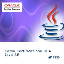 Corso Certificazione OCA Java SE