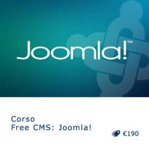 Corso Free CMS: Joomla!