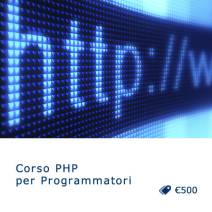 Corso PHP per Programmatori