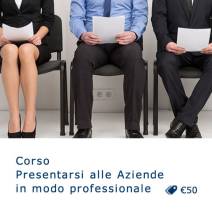 Corso online Presentarsi alle aziende in modo professionale