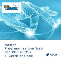 Master Programmazone PHP CMS con Certificazione