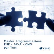 Master Programmazione PHP Java CMS